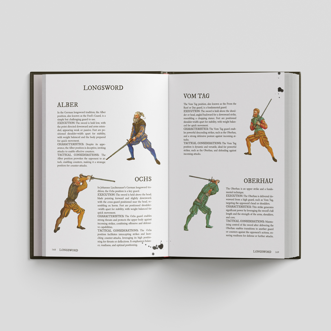 HEMA Basic Fencing Positions